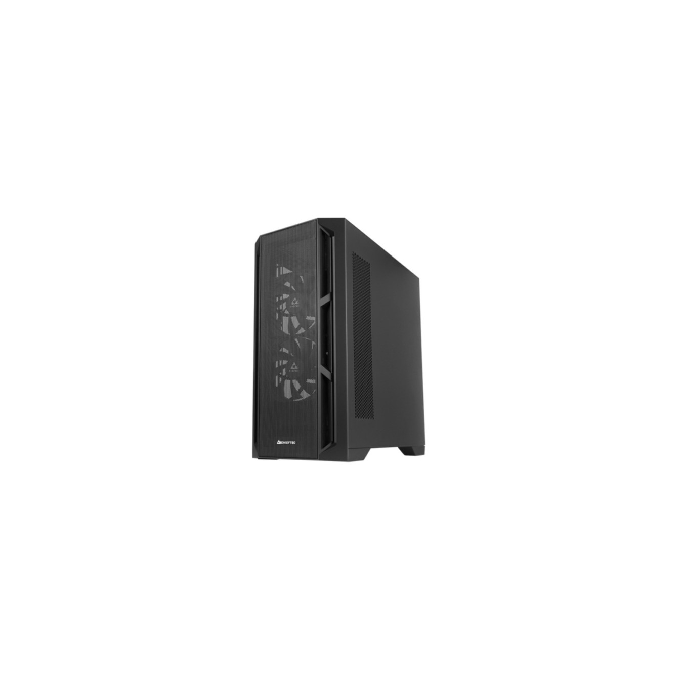 CHIEFTEC APEX AIR GA-01B-M-OP - E-ATX Mid-Tower Case, Black, 3x140mm PWM Fans, Supports 400mm GPU & 175mm CPU Cooler