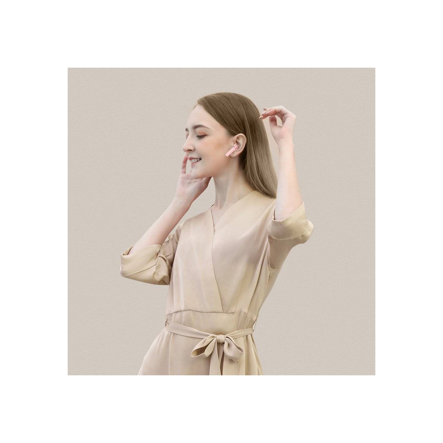 Baseus Headphones In Ear TWS Pink - W2 - In Ear TWS Pink — Buy in Cyprus with Fast Delivery