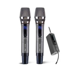 Buy SonicGear Microphones - WM8800UL - Dual 2 Studio Quality Metal Body Wireless... in Cyprus, Nicosia, Limassol, Larnaka, Pafos