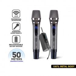 Buy SonicGear Microphones - WM8800UL - Dual 2 Studio Quality Metal Body Wireless... in Cyprus, Nicosia, Limassol, Larnaka, Pafos