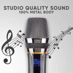 Buy SonicGear Microphones - WM8800UL - Dual 2 Studio Quality Metal Body Wireless... in Cyprus, Nicosia, Limassol, Larnaka, Pafos