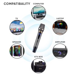 Buy SonicGear Microphones - WM8800UL - Dual 2 Studio Quality Metal Body Wireless... in Cyprus, Nicosia, Limassol, Larnaka, Pafos