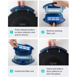 Buy Anker Eufy 2 Replacement HEPA Filters for RoboVac - RoboVac G10 Hybrid - Rep... in Cyprus, Nicosia, Limassol, Larnaka, Pafos