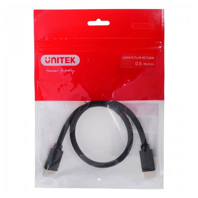 Buy Unitek HC HDMI Cable - Y-C185M - HDMI 2.0, 0.5m in Cyprus, Nicosia, Limassol, Larnaka, Pafos
