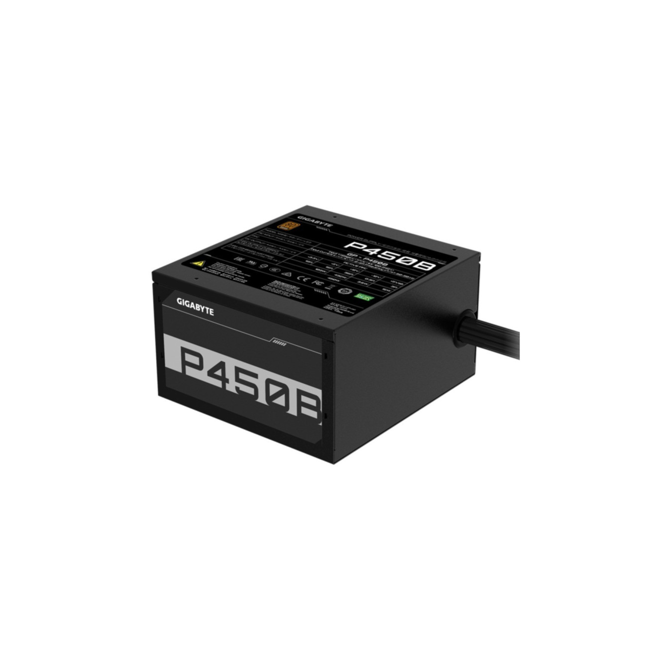 Gigabyte GP-P450B - 450W ATX Power Supply - 80 PLUS Bronze, Non-Modular, Black — Buy in Cyprus with Fast Delivery