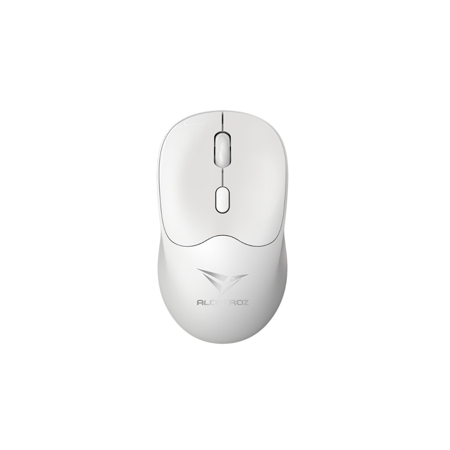 Alcatroz AirMouse Duo 6 Wireless & Bluetooth Rechargeable Silent Click Mouse White (Boxed) — Buy in Cyprus with Fast Delivery