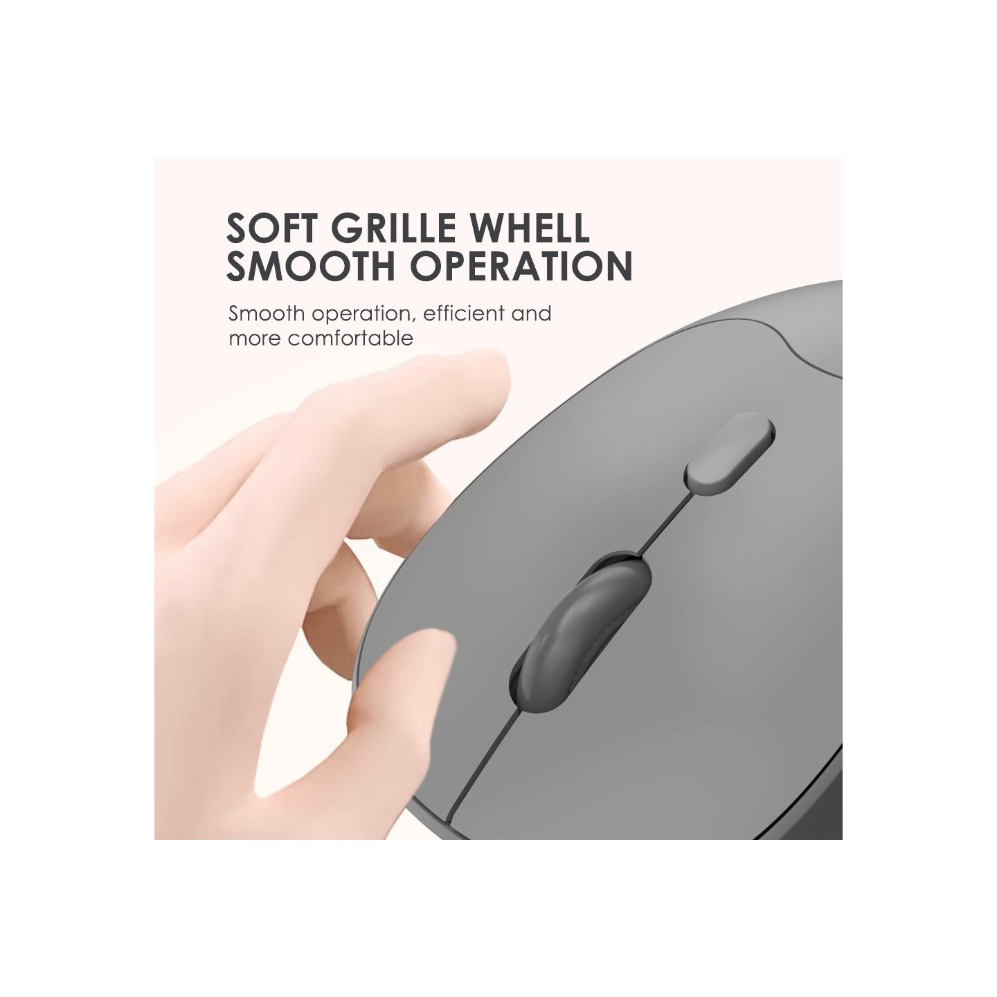 Alcatroz AirMouse Duo 6 Wireless & Bluetooth Rechargeable Silent Click Mouse White (Boxed) — Buy in Cyprus with Fast Delivery