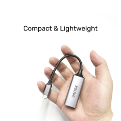 Unitek Converter USB-C to LAN Gigabit Ethernet - U1312A - USB-C to LAN Gigabit Ethernet — Buy in Cyprus with Fast Delivery