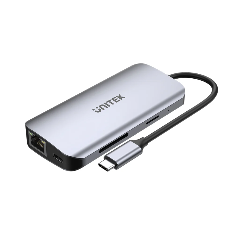 Buy Unitek USB-C Hub - D1122A - 3xUSB 2xHDMI MST SD Gb PD100W in Cyprus, Nicosia, Limassol, Larnaka, Pafos