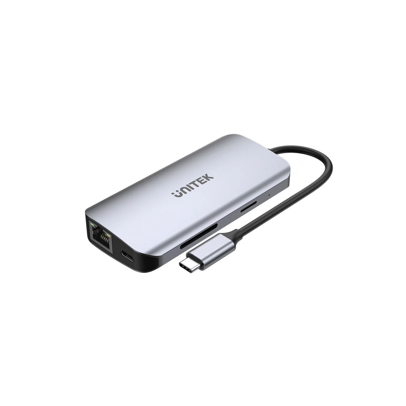 Unitek D1122A 8-in-1 USB-C Hub – 2xHDMI 4K@60Hz PD100W | Armenius Store