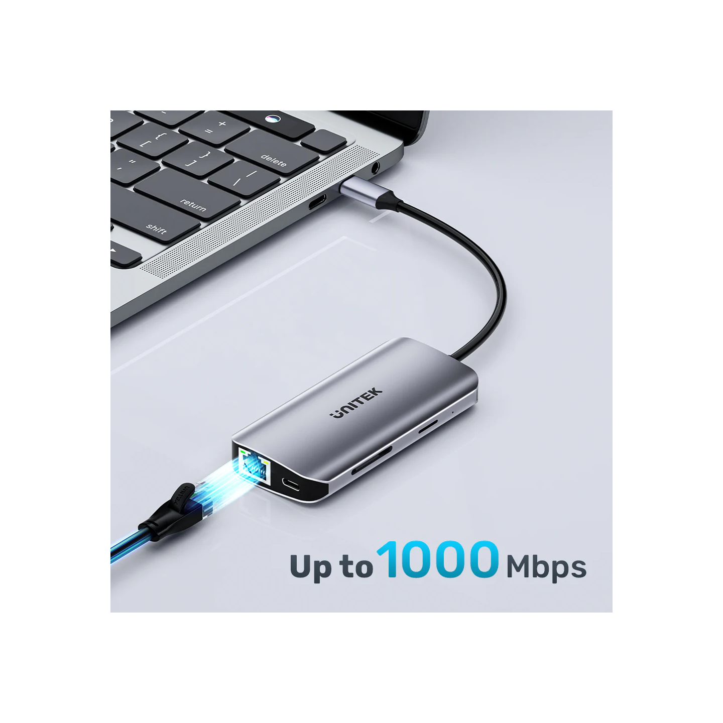 Unitek USB-C Hub - D1122A - 3xUSB 2xHDMI MST SD Gb PD100W — Buy in Cyprus with Fast Delivery