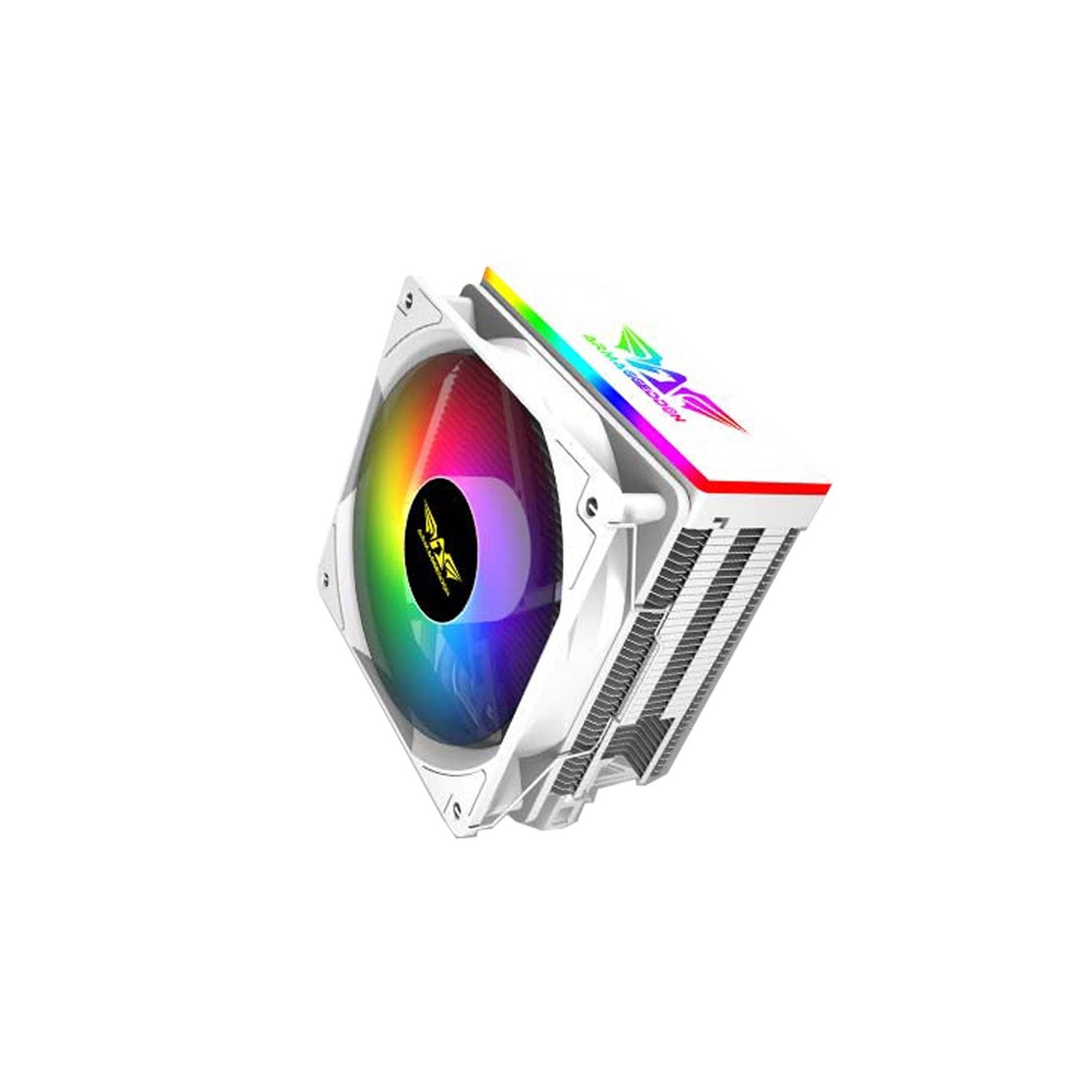 Armaggeddon Blizzard 2 4-Pipe White ARGB CPU Cooler (BLIZZARD2WHT) (Boxed) — Buy in Cyprus with Fast Delivery