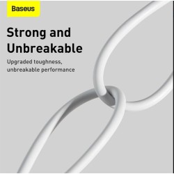 Buy Baseus Superior Series Lightning - CALYS-A02 - 2.4A 1.0m White in Cyprus, Nicosia, Limassol, Larnaka, Pafos
