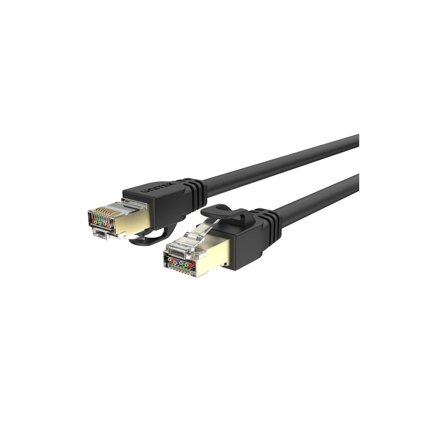 Unitek CAT7 SSTP Pure Copper Ethernet Cable - C1812EBK - CAT7 SSTP Pure Copper Ethernet Cable 5.0m Black
