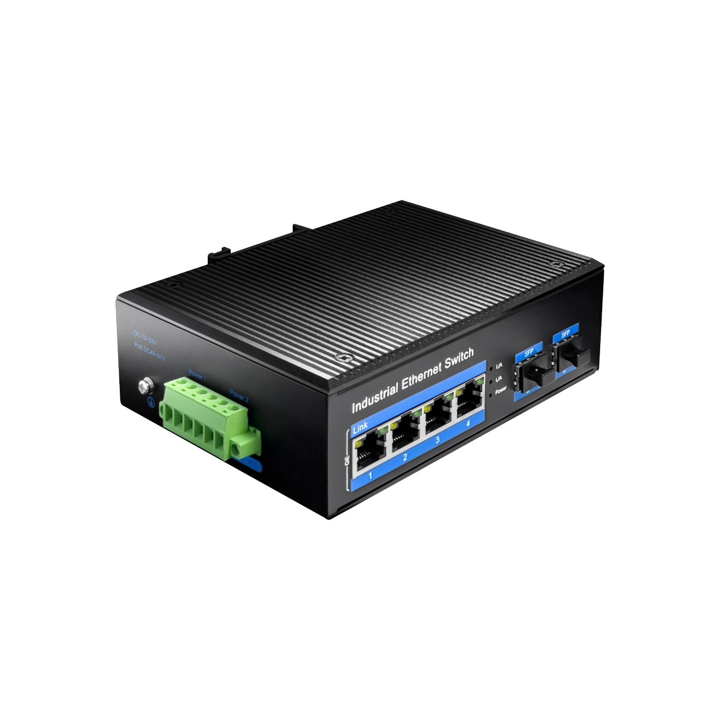 Cudy Switch Gigabit Ethernet 4-Ports + 2SFP Industrial - IG1004S2 - Industrial — Buy in Cyprus with Fast Delivery