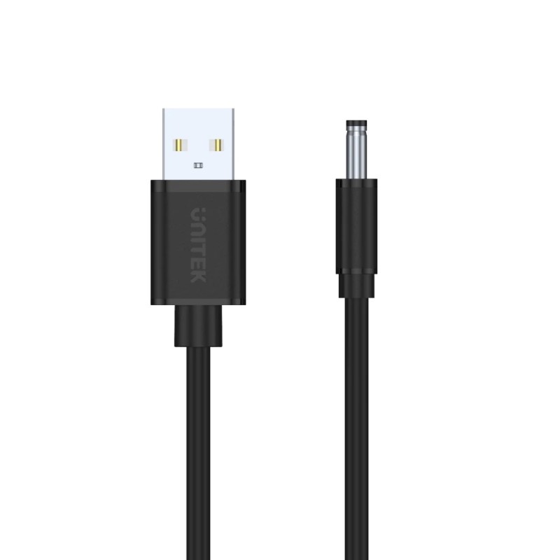 Buy Unitek USB to DC - Y-C495BK - 3.5x1.35mm, Power 1m in Cyprus, Nicosia, Limassol, Larnaka, Pafos