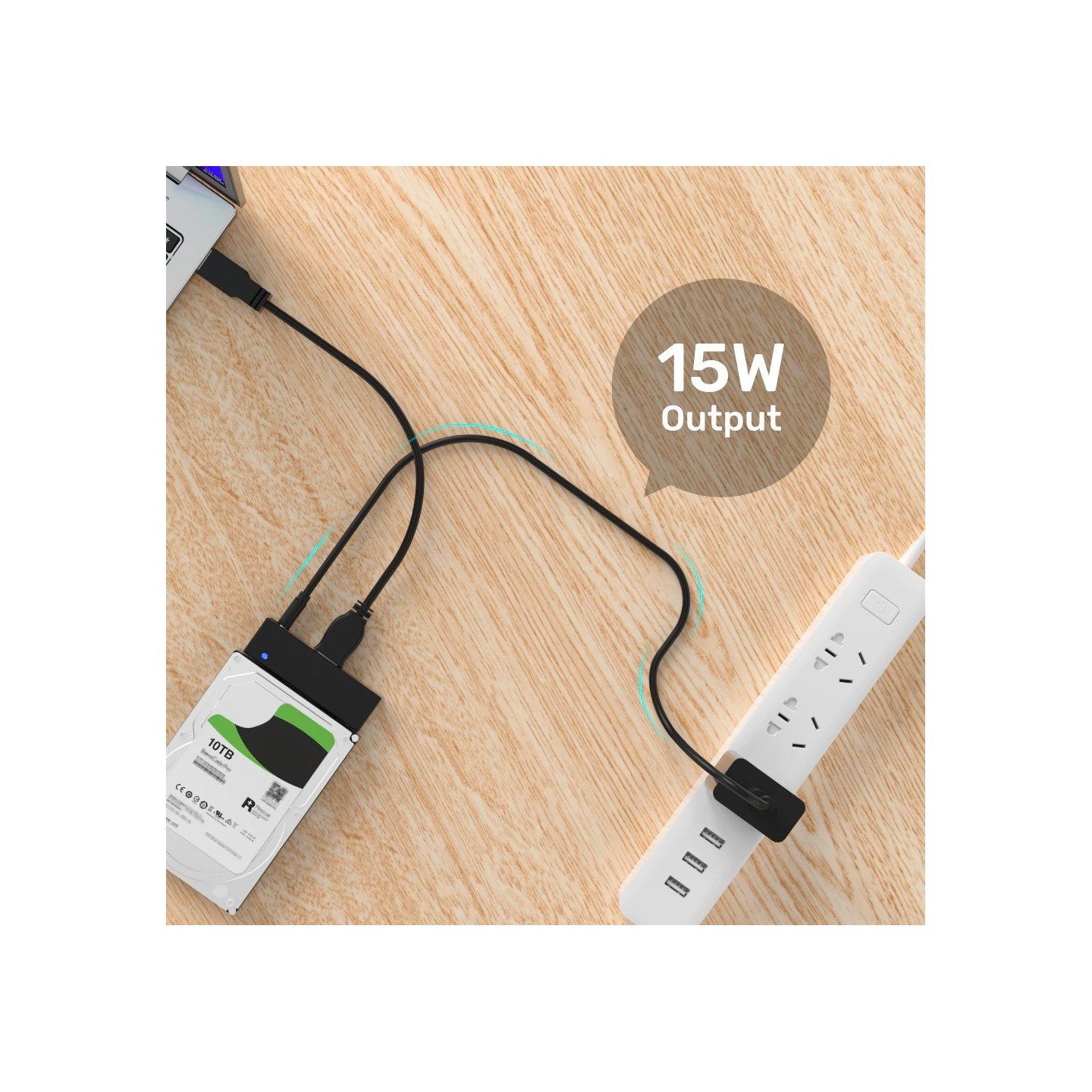 Unitek USB to DC - Y-C495BK - 3.5x1.35mm, Power 1m — Buy in Cyprus with Fast Delivery