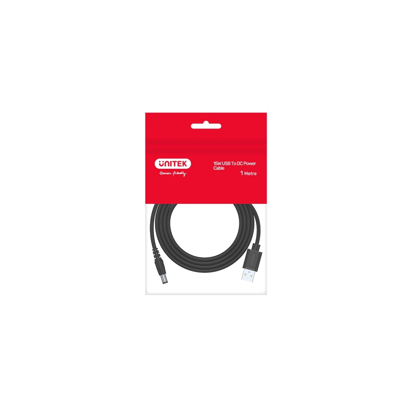 Unitek USB to DC - Y-C495BK - 3.5x1.35mm, Power 1m — Buy in Cyprus with Fast Delivery