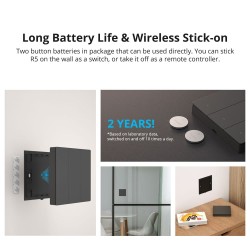 Buy Sonoff SwitchMan - R5 - Scene Controller in Cyprus, Nicosia, Limassol, Larnaka, Pafos