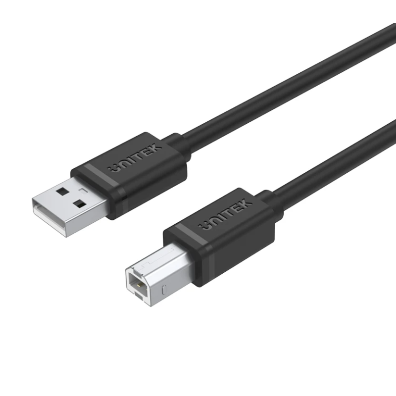 Buy Unitek USB Cable - Y-C421GBK - USB 2.0 Cable A-B 5m in Cyprus, Nicosia, Limassol, Larnaka, Pafos