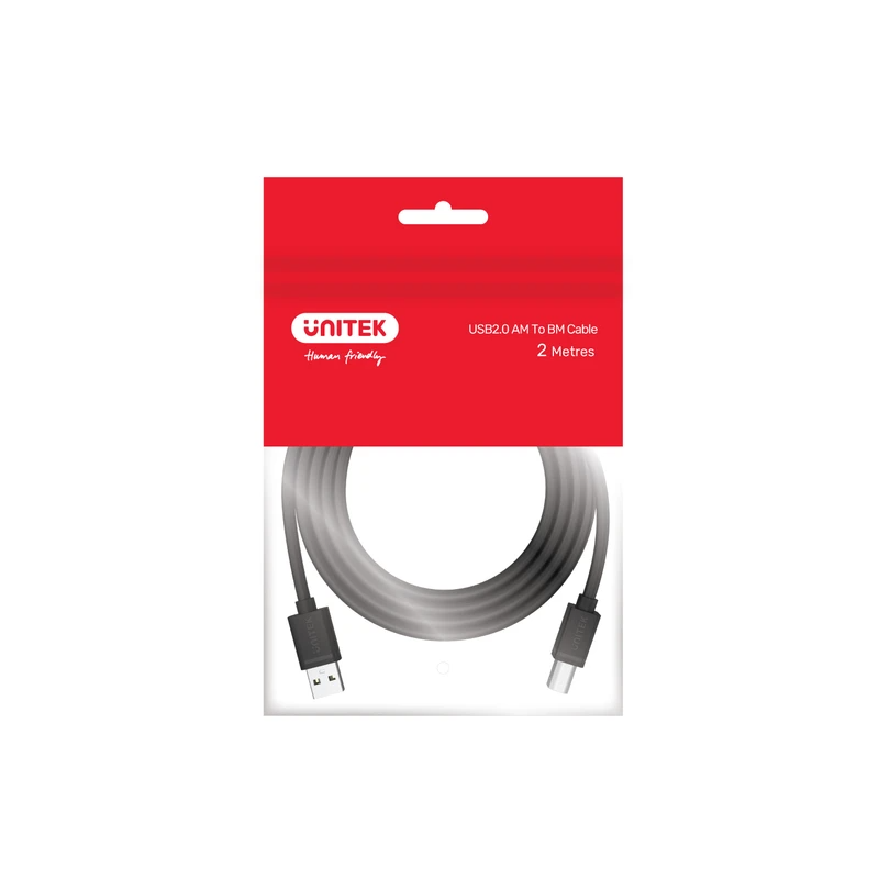 Buy Unitek USB Cable - Y-C421GBK - USB 2.0 Cable A-B 5m in Cyprus, Nicosia, Limassol, Larnaka, Pafos