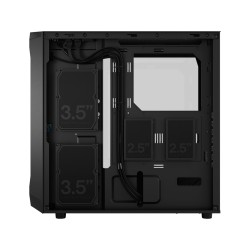 Buy Fractal Focus 2 RGB TG Clear Tint - Black - Mid Tower PC Case with Tempered ... in Cyprus, Nicosia, Limassol, Larnaka, Pafos