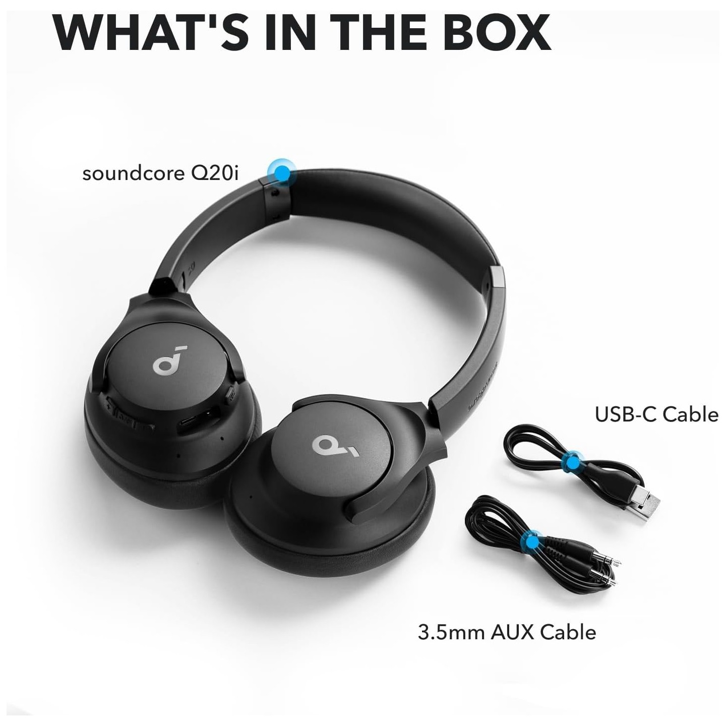 Anker Soundcore Headphones - Q20i - Black — Buy in Cyprus with Fast Delivery