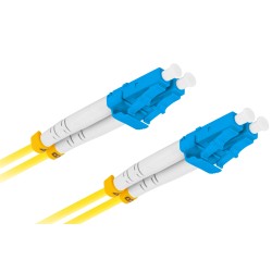 Buy Lanberg Fiber Patch Cord - LC UPC-LC UPC SM 9 125 Duplex LSZH 5.0m in Cyprus, Nicosia, Limassol, Larnaka, Pafos