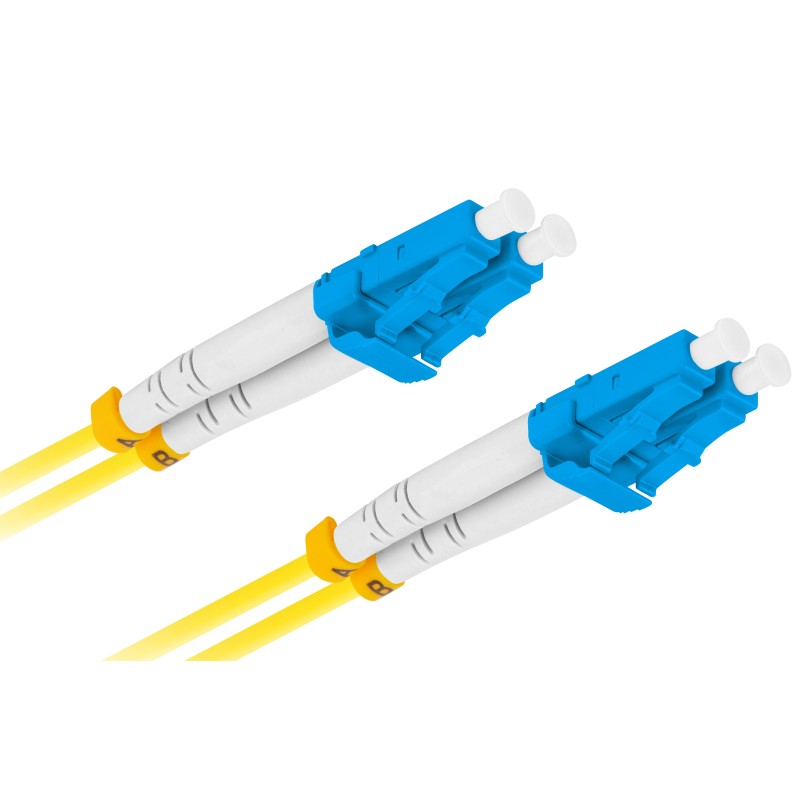 Buy Lanberg Fiber Patch Cord - LC UPC-LC UPC SM 9 125 Duplex LSZH 5.0m in Cyprus, Nicosia, Limassol, Larnaka, Pafos