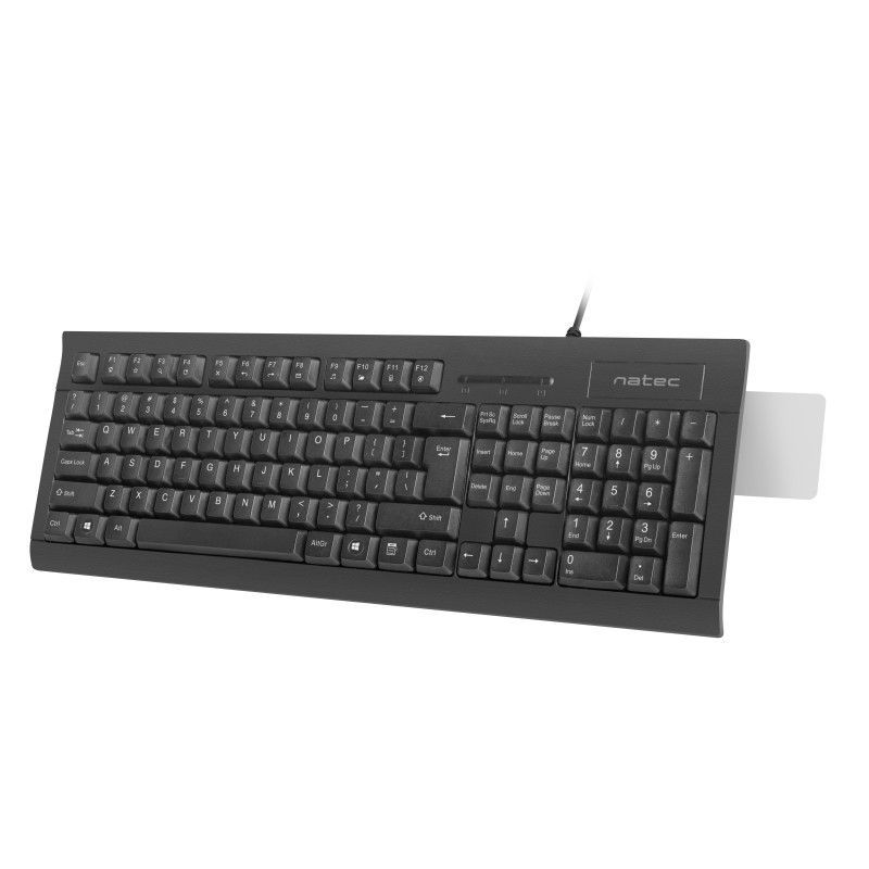 Buy Natec MORAY Keyboard - Wired - with ID Card Reader - Black in Cyprus, Nicosia, Limassol, Larnaka, Pafos