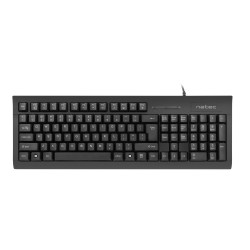 Natec MORAY NKL-1055 Wired Keyboard with ID Card Reader - Black (Boxed) — Buy in Cyprus with Fast Delivery