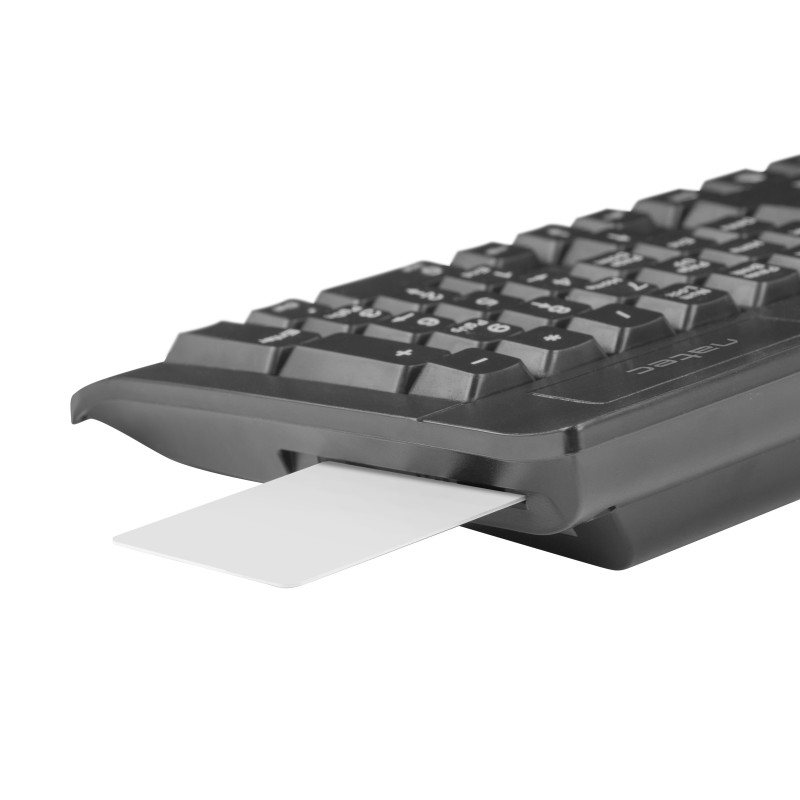 Buy Natec MORAY Keyboard - Wired - with ID Card Reader - Black in Cyprus, Nicosia, Limassol, Larnaka, Pafos