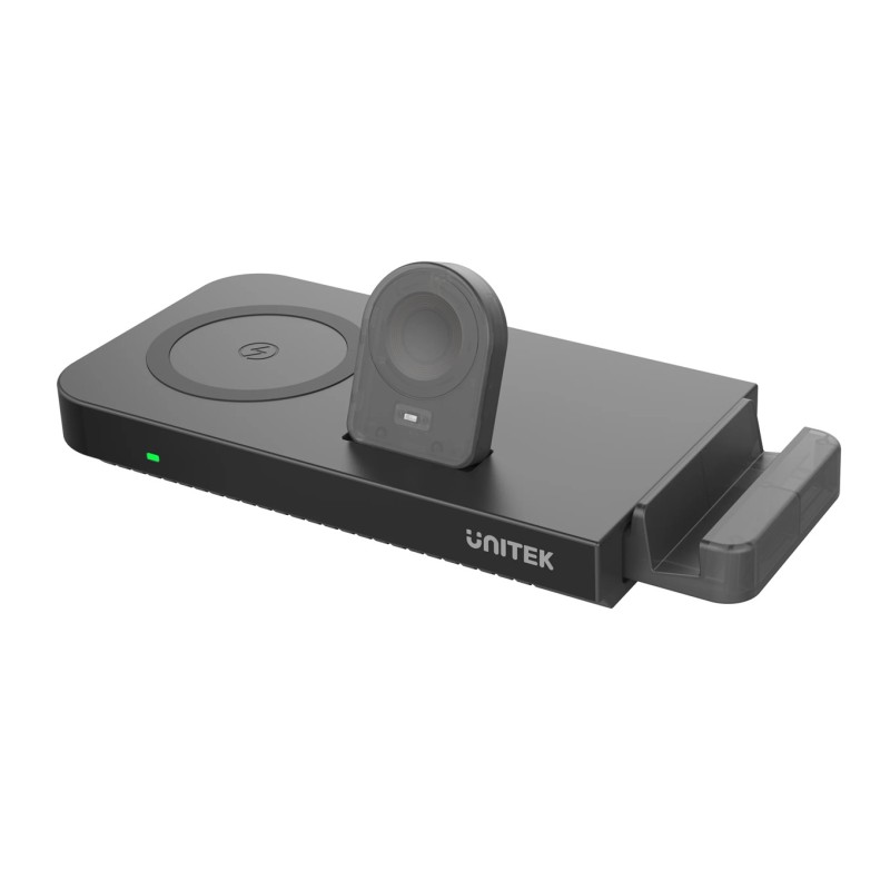 Buy Unitek - P1222B - 5-in-1 MagMighty Combo 48W 3x Wireless Charging Areas 1x U... in Cyprus, Nicosia, Limassol, Larnaka, Pafos
