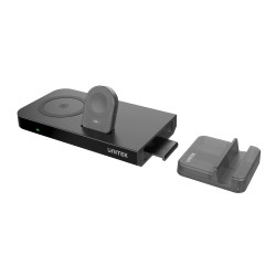 Buy Unitek - P1222B - 5-in-1 MagMighty Combo 48W 3x Wireless Charging Areas 1x U... in Cyprus, Nicosia, Limassol, Larnaka, Pafos