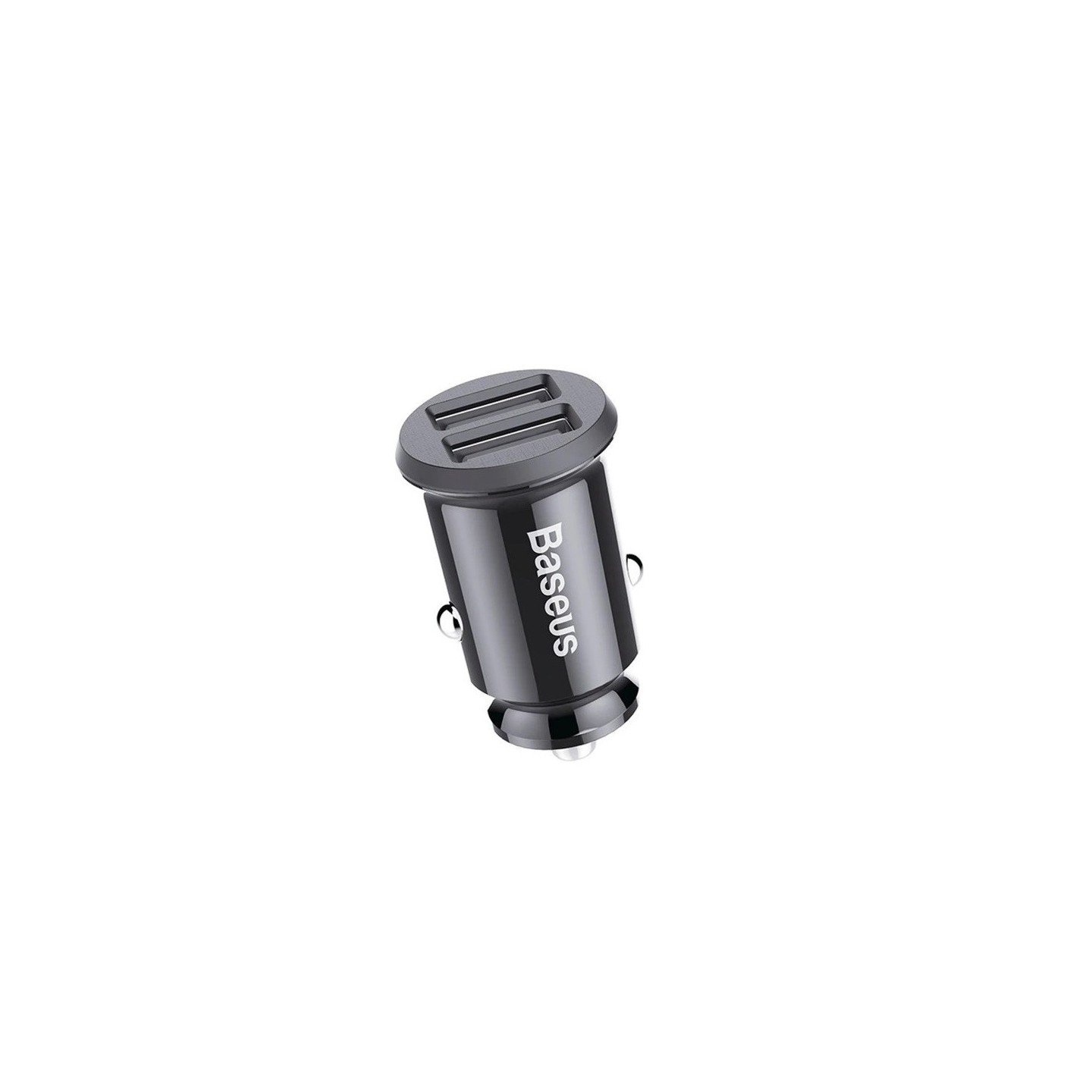 Baseus Grain Car Charger - CCALL-ML01 - 3.1A Black — Buy in Cyprus with Fast Delivery
