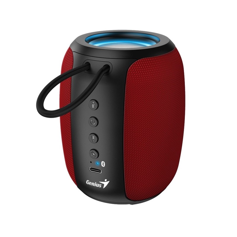 Buy Genius Mobile Speaker - SP-915BT - Portable BT 5W Red in Cyprus, Nicosia, Limassol, Larnaka, Pafos
