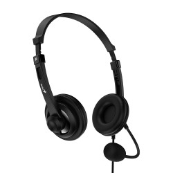 Buy Genius Headset - HS-230U - USB-C InLine Control SoftEar Cups in Cyprus, Nicosia, Limassol, Larnaka, Pafos