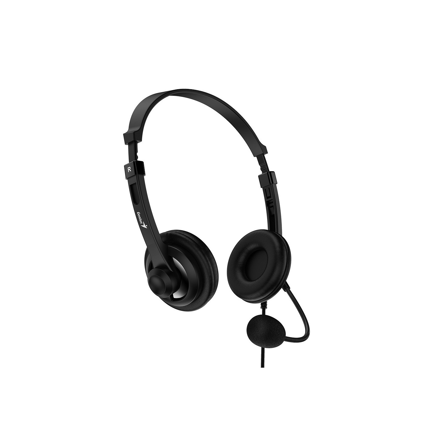Genius HS-230U USB-C Headset with Mic Inline Control Soft Ear Cups (Boxed) — Buy in Cyprus with Fast Delivery
