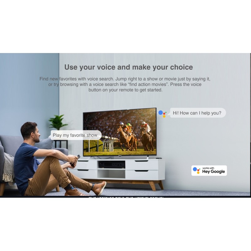 Buy Dahua 50'' UHD Android TV - LTV50-SD400 - 50'' UHD Android TV in Cyprus, Nicosia, Limassol, Larnaka, Pafos