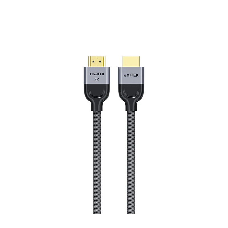Buy Unitek HDMI 2.1 Cable 8K60Hz Braided 5.0m - C11093RGY-5M - HDMI 2.1, 8K60Hz,... in Cyprus, Nicosia, Limassol, Larnaka, Pafos