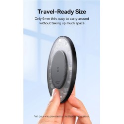 Buy Baseus Wireless Charger - SIMPLE 2 - 15W Black in Cyprus, Nicosia, Limassol, Larnaka, Pafos