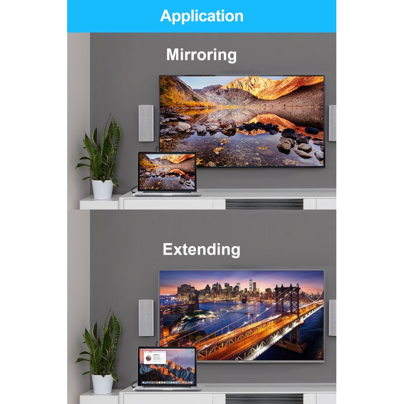 Buy Unitek Mini DisplayPort to DisplayPort - Y-C611BK - 2m in Cyprus, Nicosia, Limassol, Larnaka, Pafos