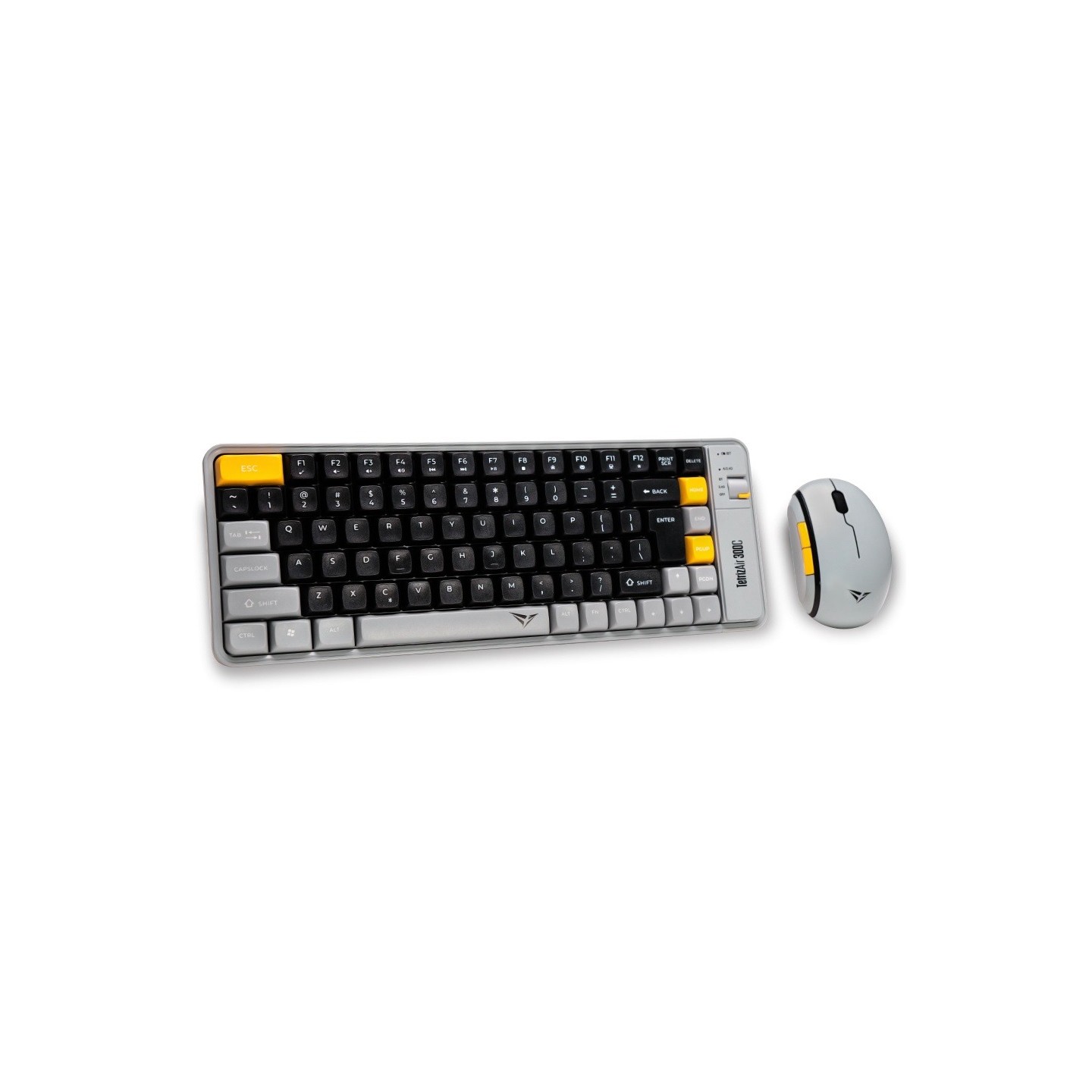 Alcatroz Tetriz Air 300C 84-Key Wireless Keyboard & Mouse Combo - Autumn Black (Boxed) — Buy in Cyprus with Fast Delivery