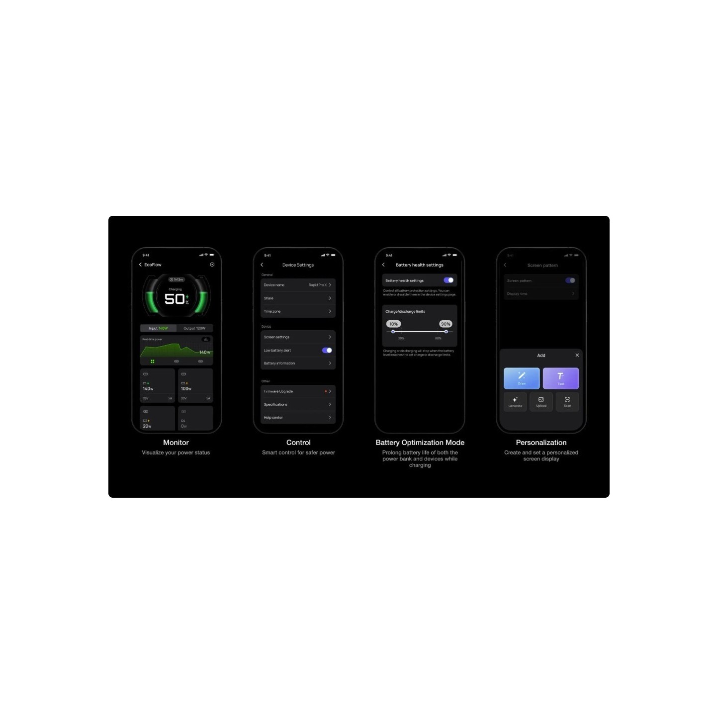 EcoFlow Charge Powerbank - RAPID Pro X - 27650mAh 300W — Buy in Cyprus with Fast Delivery