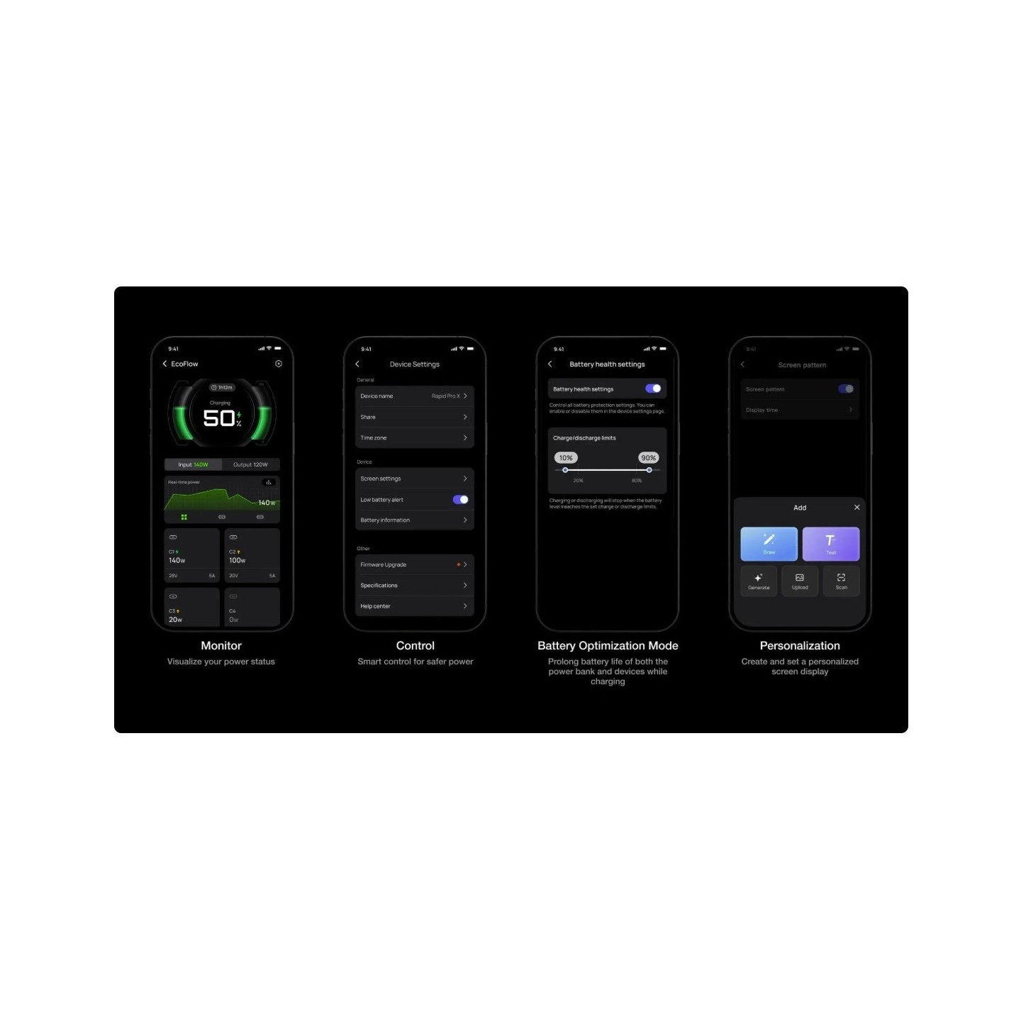 EcoFlow Charge Powerbank - RAPID Pro X - 27650mAh 300W — Buy in Cyprus with Fast Delivery