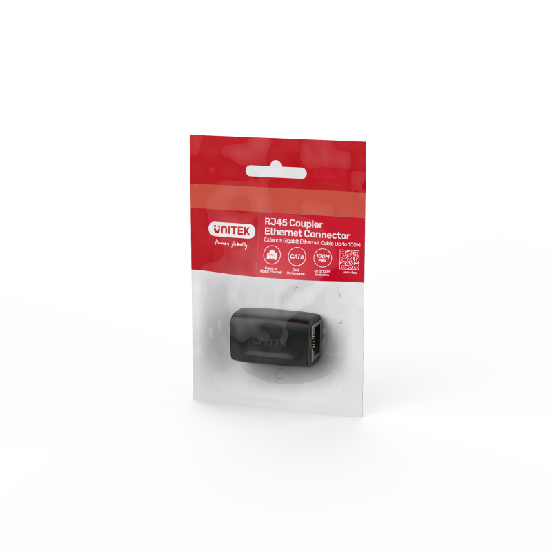 Buy Unitek Network RJ45 F-F Ethernet Coupler - A1026BK - RJ45 F-F Ethernet Coupler in Cyprus, Nicosia, Limassol, Larnaka, Pafos