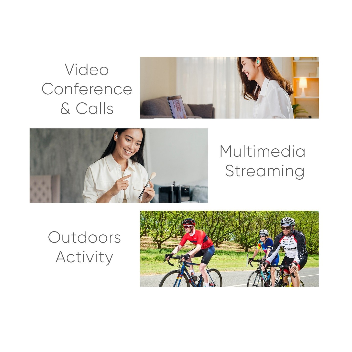 SonicGear EARPUMP Earphones - COMFY1 - TWS IPX5 White — Buy in Cyprus with Fast Delivery