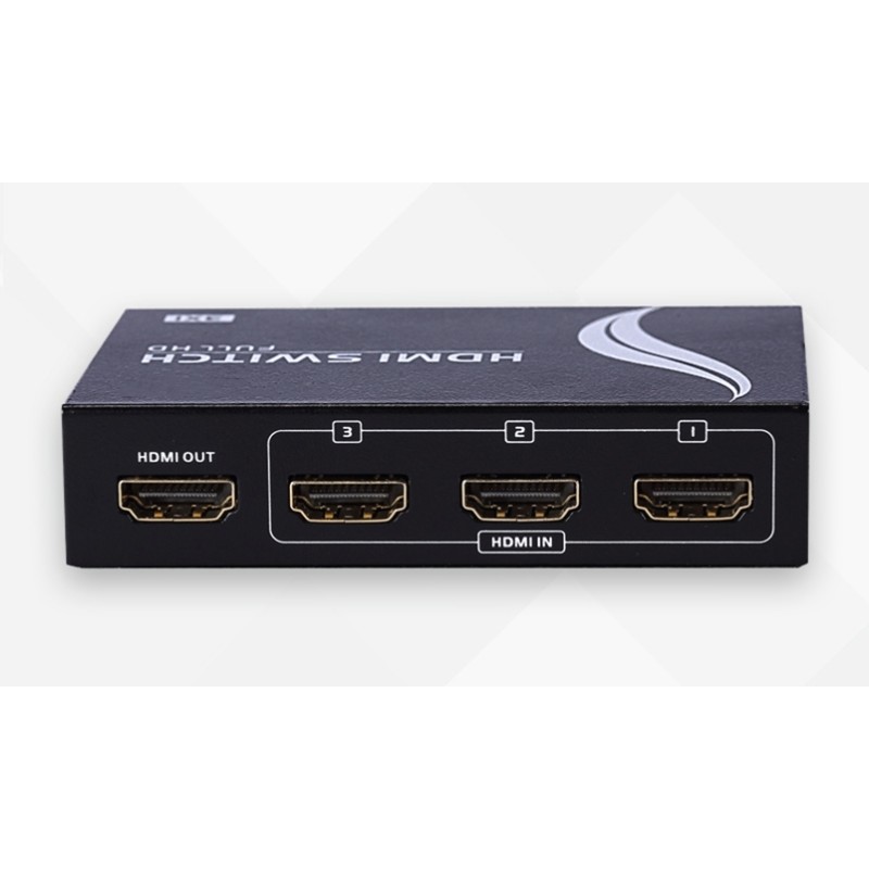 Buy DigitMX HDMI Switch - DMX-HSW314 - 3x1 IR 1080P in Cyprus, Nicosia, Limassol, Larnaka, Pafos