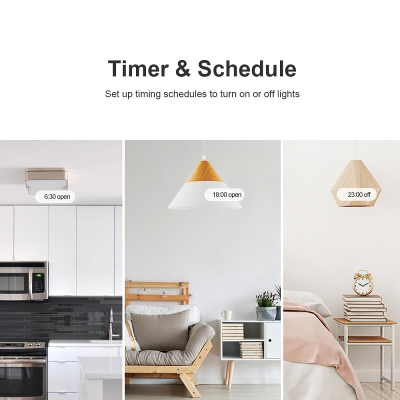 Buy Sonoff WiFi Smart Wall Touch Switch - T2EU3C-TX - 3-Button White in Cyprus, Nicosia, Limassol, Larnaka, Pafos