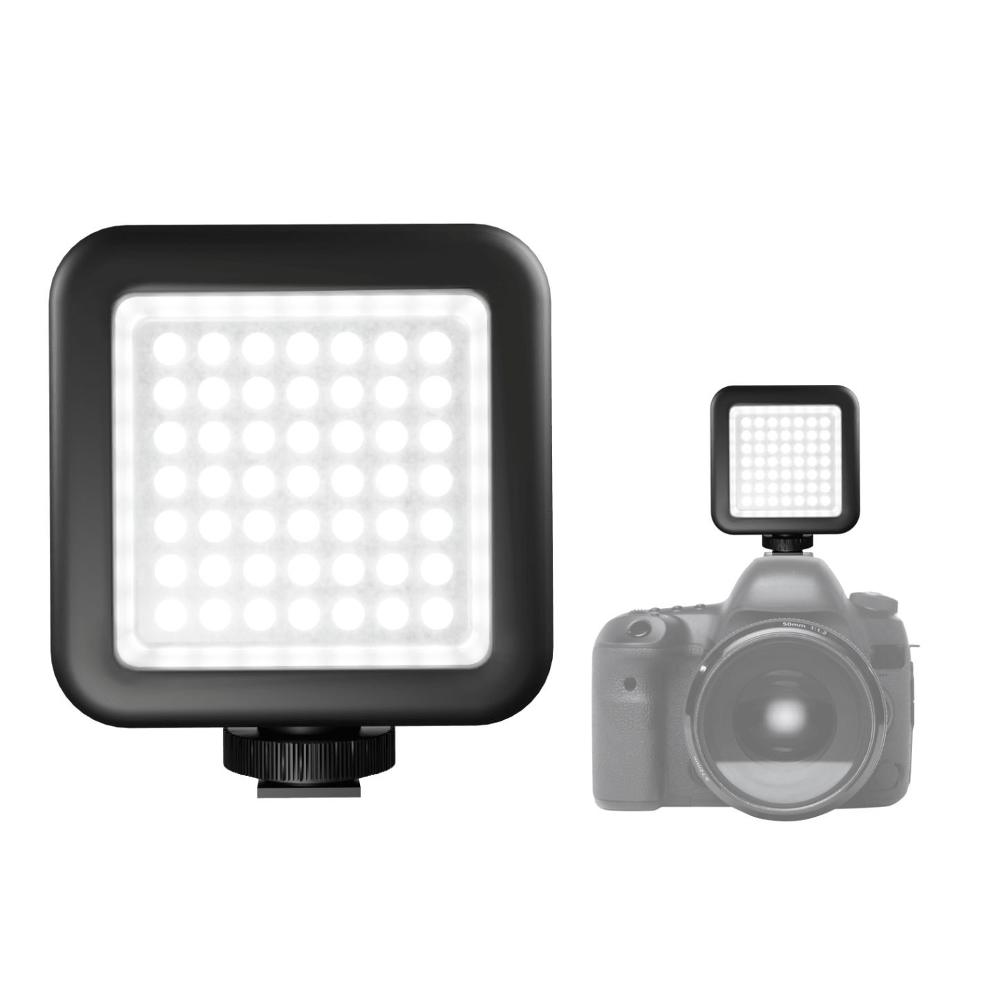 Natec ALFAMA Photography Lamp - 49xLEDs Versatile & Compact for your Camera — Buy in Cyprus with Fast Delivery